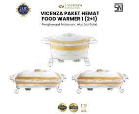 Paket Hemat Food Warmer 1 (2+1) Padi